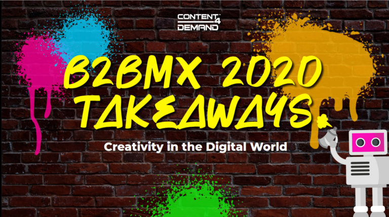 B2BMX Takeaways